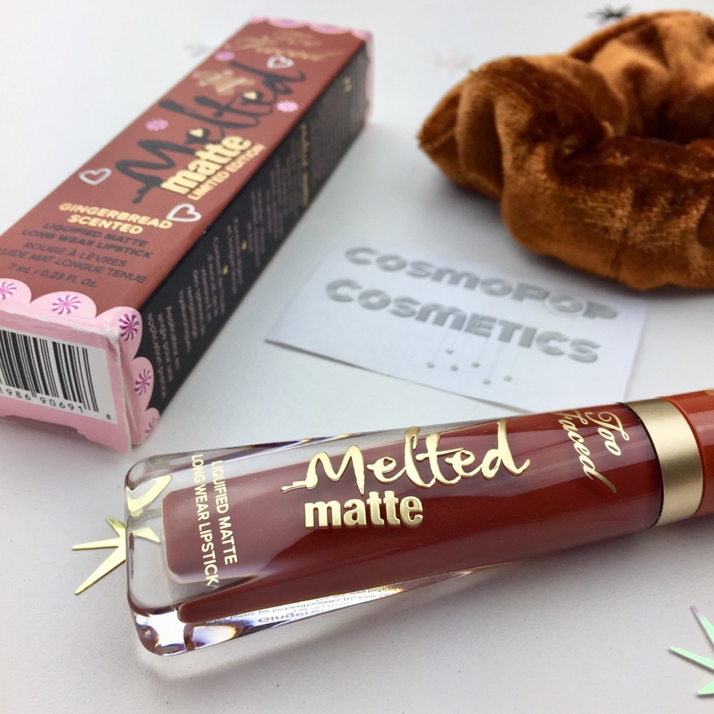Too Faced Gingerbread Girl Lippie w/FREE GIFT ✨188 - Picture 2 of 8